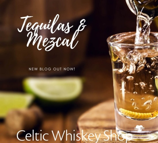 Tequilas and Mezcals at Celtic Whiskey Shop